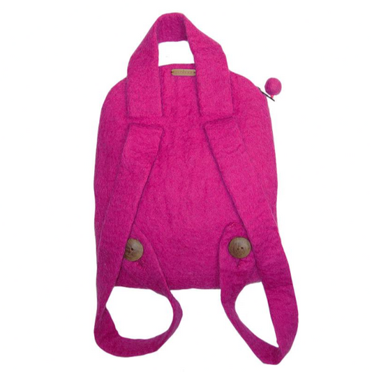 Pink Backpack - Finger Puppets