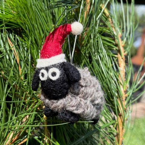 NZ Wool Sheep decoration – Natural