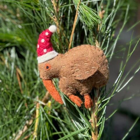 NZ Wool Kiwi decoration
